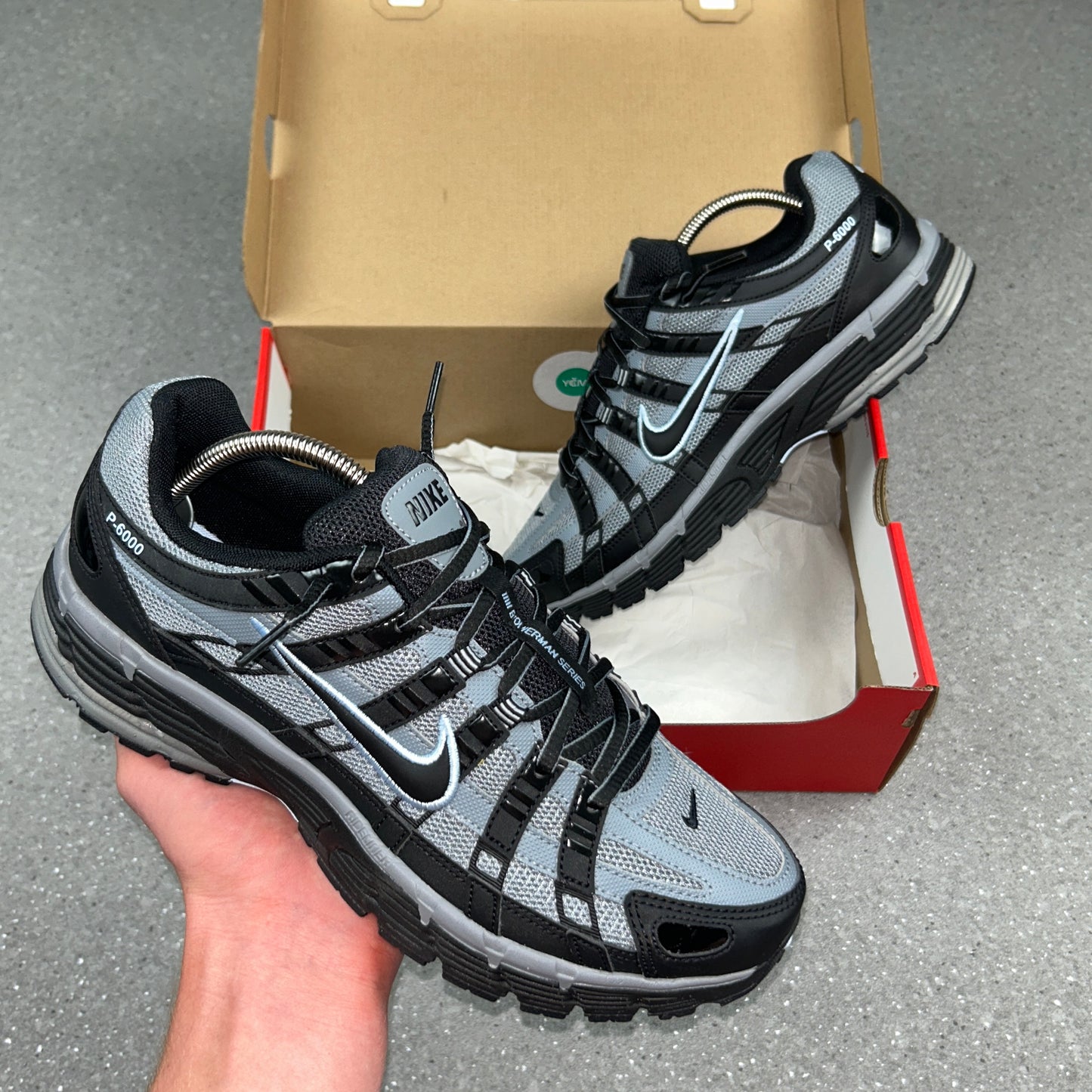 NIKE P6000 COOL GREY/BLACK