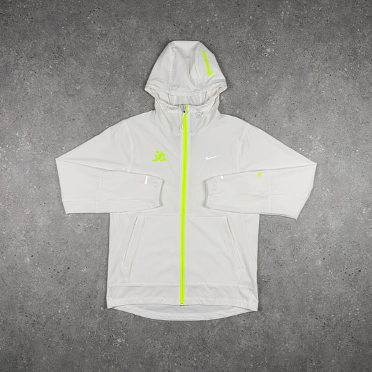 NIKE REPEL "JUST DO IT" WINDRUNNER JACKET WHITE