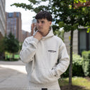 ESSENTIALS HOODIE LIGHT OATMEAL