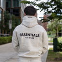 ESSENTIALS HOODIE LIGHT OATMEAL