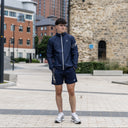 ASICS ICON JACKET SHORTS SET MIDNIGHT NAVY