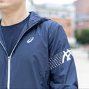 ASICS ICON JACKET MIDNIGHT NAVY
