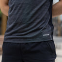 ASICS ROAD T-SHIRT SHORTS SET BLACK