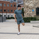 NIKE MILER SHORTS MINERAL SLATE